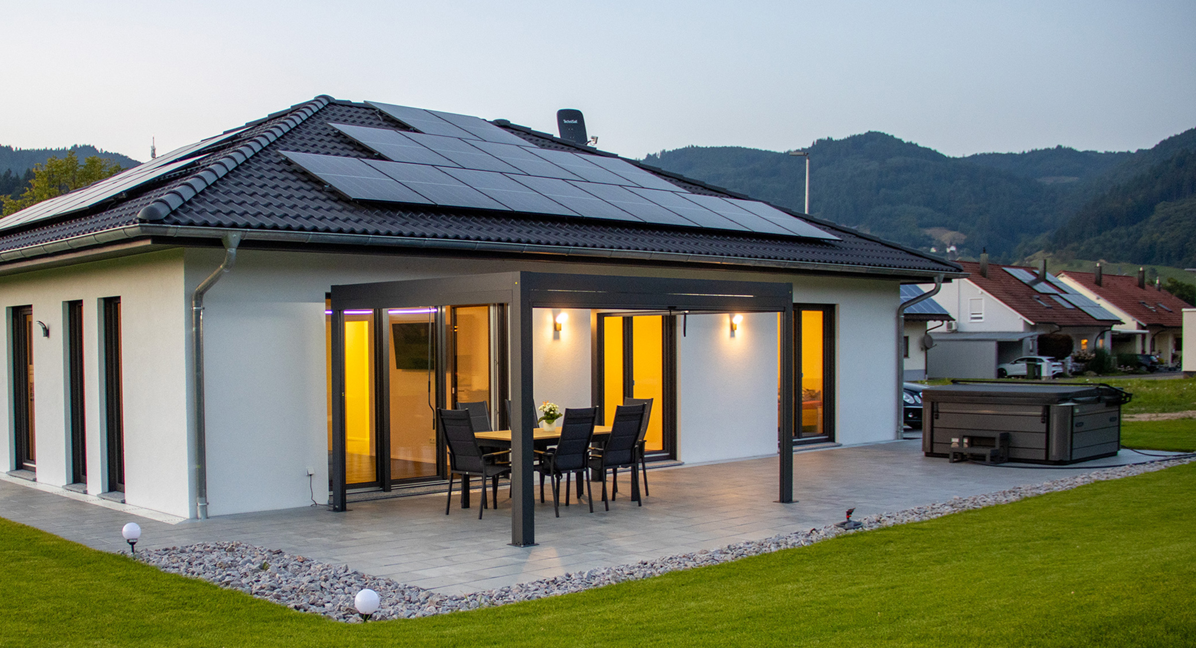 Spazierweg an der Rench bei Lautenbach